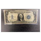 One U.S. Silver Certificate - One Dollar - 1934