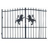 SDLANCH 13.75' Bi-Parting Iron Gate (Unused)