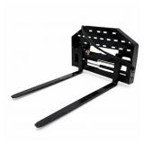 GIYI GY-SF60 Skid Steer Pallet Forks w/ Hyd Pos
