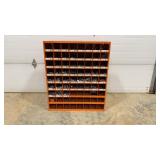 Metal Bolt Bin w/ Hardware (72 Hole)