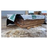(160) 1X6x6ï¿½ Treated Tanatone Fence Boards