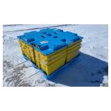 (24) Stackable Plastic Storage Tote Bin / Tray