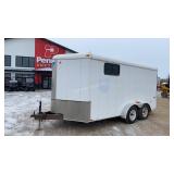 2008 Interstate Enclosed Trailer 16-FT T/A