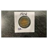 1912 Canadian Big Penny Coin