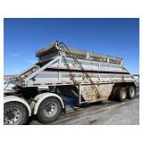 1984 Home Built Belly Dump Gravel Trailer T/A