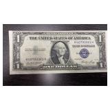 One U.S. Silver Certificate - One Dollar - 1935 E