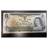 1973 Canadian Dollar Bill