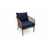 Coral Vista Brown Wicker Outdoor Patio Chair