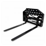 60' GIYI GF-SF60 Skid Steer Pallet Fork w/ Hyd Pos