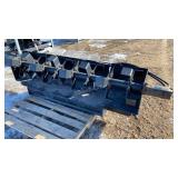72' PABREAK Skid Steer Q/C Rotary Tiller