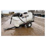 Pull-Type yard Sprayer w/ Electric Pump 25 Gal