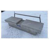 Aluminum Truck Bed Tool Box w/ Headache Rack
