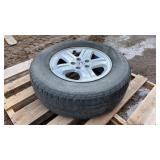 235/70R16 Tire w/ Honda Pilot Rims