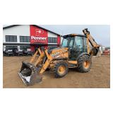 2014 Case 580WT Extendahoe Backhoe