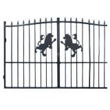 SDLANCH 13.75' Bi-Parting Iron Gate (Unused)
