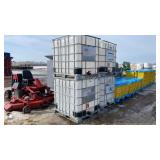 (2) 1,000 Liter Plastic Totes