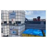 (2) 1,000 Liter Plastic Totes