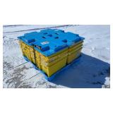(24) Stackable Plastic Storage Tote Bin / Tray