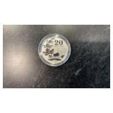 2011 Maple Leaf Commemorative $20 Silver Coin