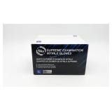 5 Mil Sky Black Nitrile Gloves L