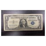 U.S. Silver Certificate - One Dollar - 1957 B