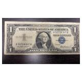 One U.S. Silver Certificate - One Dollar - 1957