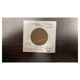 Canadian Large Cent - Error in Production,