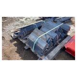 Qty of HD Metal Angle Iron 1735 lbs