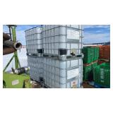 (4) 1,000 Liter Plastic Totes