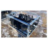 10'12'&18' PABREAK Skid Steer Q/C Post Hole Auger
