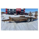 2008 Load King Car Hauler / Utility Trailer 18-FT