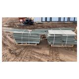 (2) Pallet of Metal Display Shelving