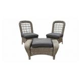 Hampton Bair Chairs w/ Foot Stool