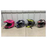 Qty of Motor Cross / Atv Helmets