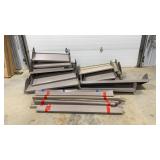 Metal Dispay Shelving w/ Up Rights