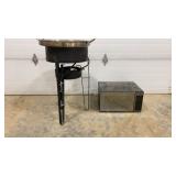 Propane Fryer, Microwave