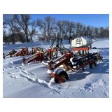 *O/S Bourgault 8800 Air Seeder w/ 2155 Air Cart