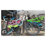 Qty of Kids & Youth Bikes / Bicycles