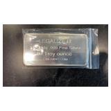 10 oz Silver-Plated Display Bar (Not Solid Silver)