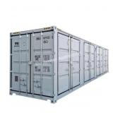 40' HC Storage Container w/ 4 Side Doors