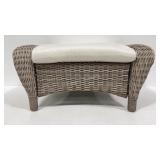 Beacon Park Coastal Gray Ottoman w/ Bare Cushion
