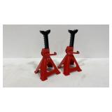 2-Ton Jack Stand Set. (4,000lb Capacity)