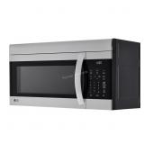 LG 1.7 cu. ft. Stainless-steel OTR Microwave