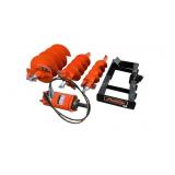 Pabreak Skid Steer Q/C Post Hole Auger (Unused)