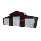 SDLANCH Triple Garage Shed 42'x30'