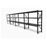 26-Ft Metal Storage Display Shelving (Unused)