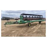John Deere 598 21' Pull Type Swather w/Canvas