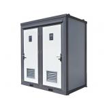 Bastone Portable Restroom 2 Private Toilet Stall