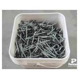 Bucket of 3' Black Self Tapping Sheet Metal Screws
