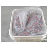 (2500) 1 1/2' Sheet Metal Screws Patriot Red